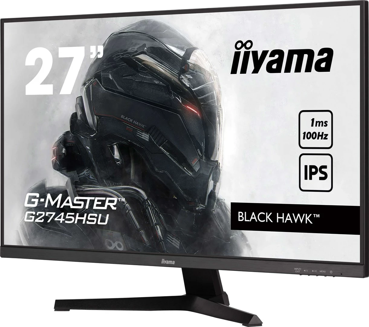 Monitor IIYAMA G-MASTER G2745HSU-B2, 27", Full HD, i zi