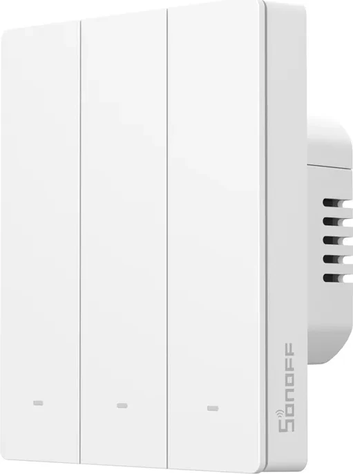 Kasë smart Sonoff M5-3C-80W, 3 kanale, WiFi Matter, e bardhë