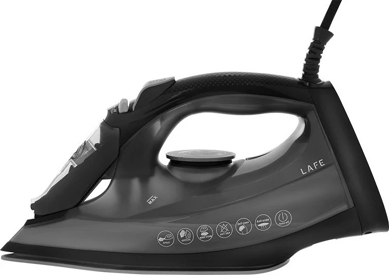 Hekur me avull Lafe GlidePro, 2600W, soleplate qeramike, zi