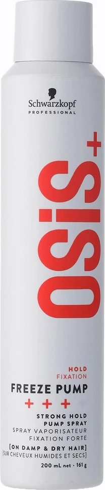 Sprej për flokë Schwarzkopf Professional Osis+ Freeze Pump Strong-Hold 200ml