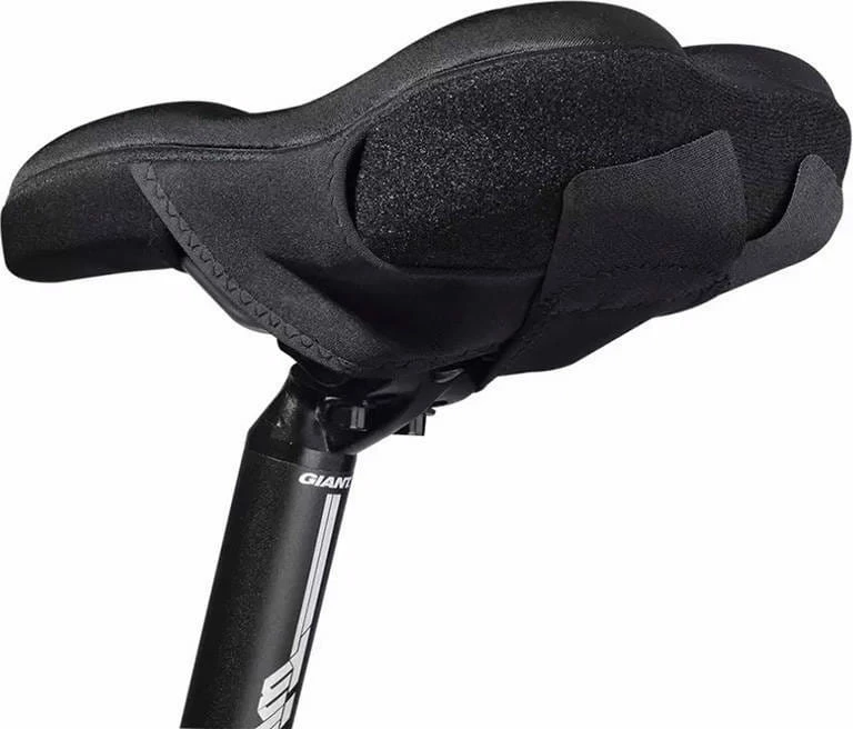 Mbështjellës sedilje biçiklete Rockbros LF047-S, silikon + memory foam, M, zi