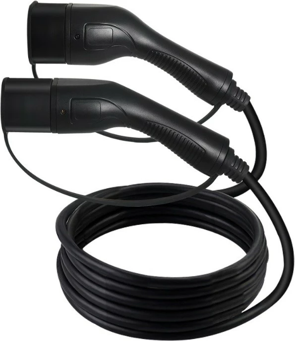 Kabllo karikimi Defenzo Lineo AC7, 5 metra, për vetura elektrike/hybride, e zezë