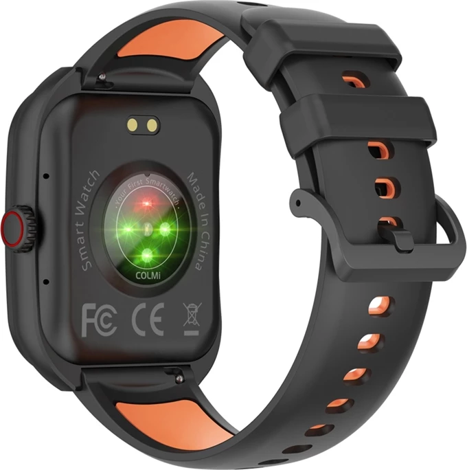 Smartwatch Colmi P86 1.93" AMOLED AOD thirrje Bluetooth SpO2 presion gjaku 100+ sporte 1ATM i zi