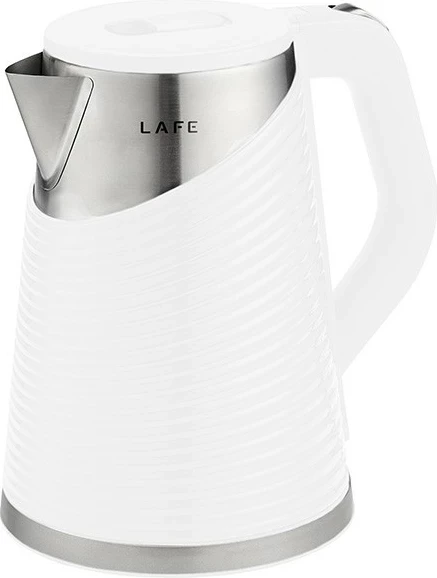 Ibrik elektrik Lafe Elegant White, 1.8L, 1800W, bardhë-argjendtë