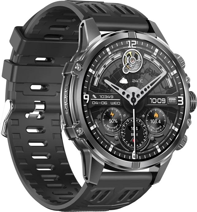 Smartwatch Blitzwolf BW-AT6 Plus, 1.75" AMOLED, i zi