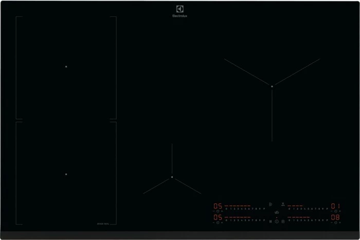Pllakë induksioni Electrolux EIS82453 SMK, 80 cm, 4 zona, e zezë