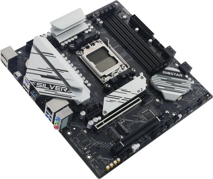 Pllakë amë Biostar B650M-SILVER, AMD, Socket AM5, DDR5, 192 GB