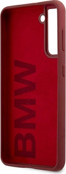 Mbështjellës BMW Silicone Signature Logo për Samsung Galaxy S21+, i kuq