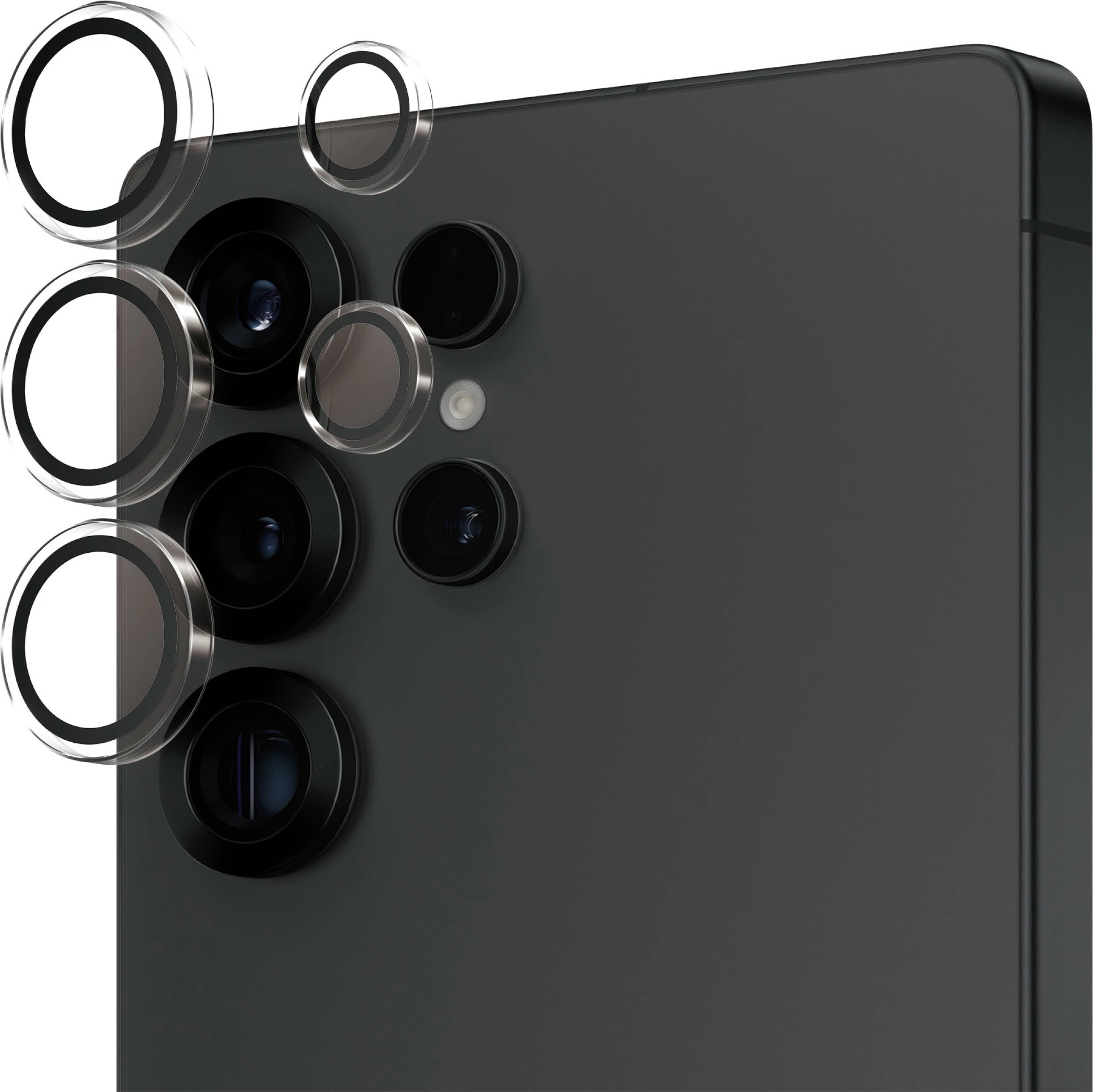 Mbrojtës lente PanzerGlass Hoops për Samsung Galaxy S25 Ultra, transparent