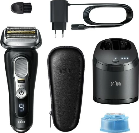 Makinë rroje Braun Series 9 9460cc, Foil shaver, Bateri, 60 min, E zezë