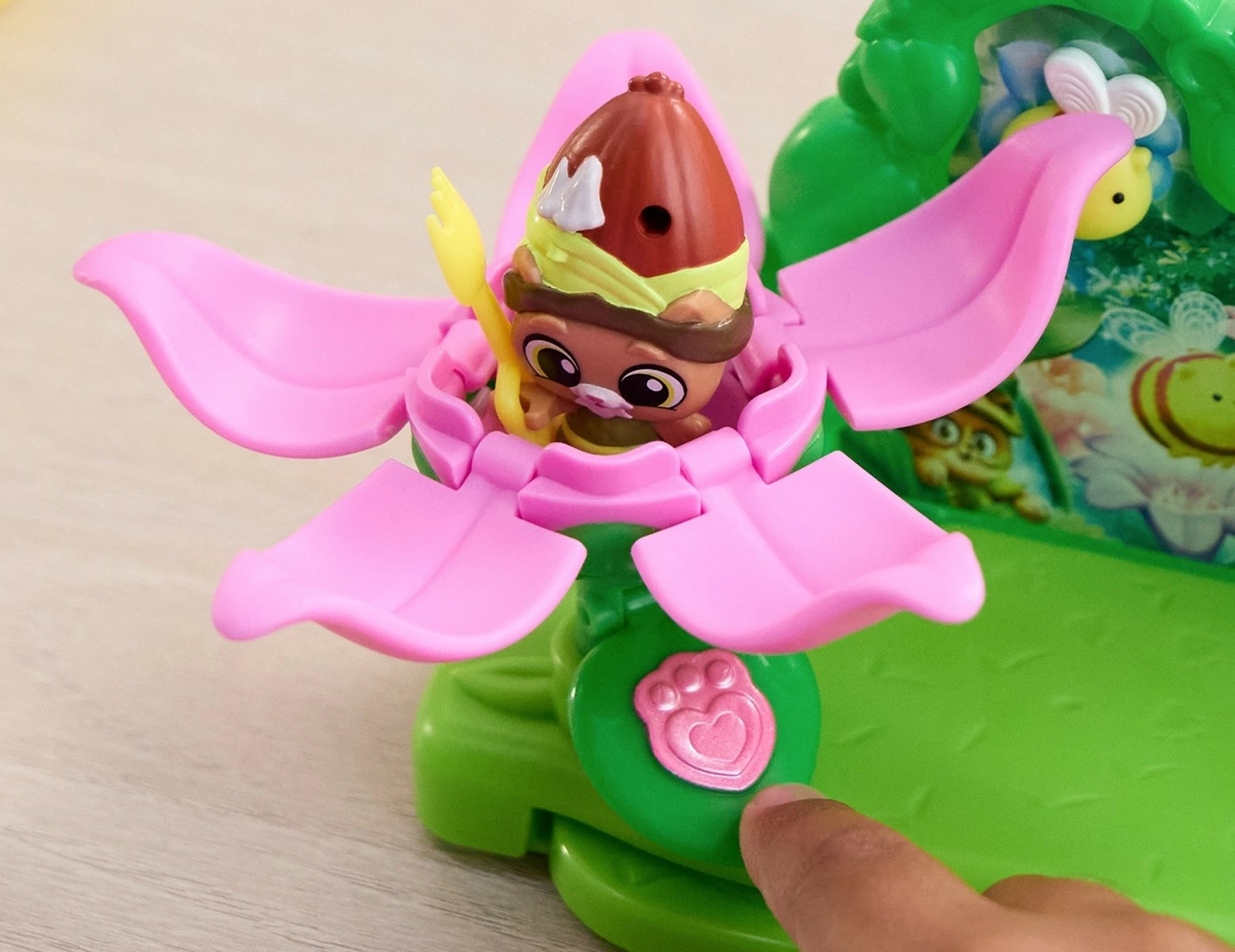 Set lodrash Gabby's Dollhouse Garden Story, Spin Master, 12 pjesë, plastikë, shumëngjyrësh