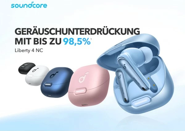 Kufje Anker Liberty 4 NC, Wireless, Calls/Music, Bardhë