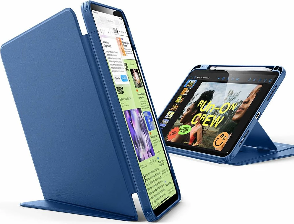 Mbështjellës ESR Flip Hybrid për iPad 10.9" (2022) / iPad 11" (2024), Blu