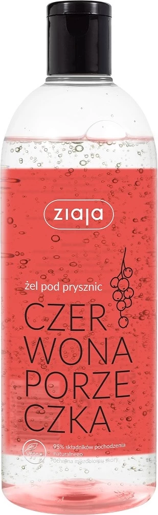 Xhel për dush për femra Ziaja Vegan Red Currant 500ml