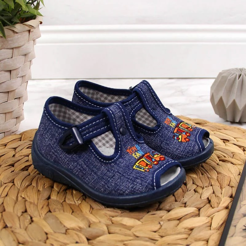 Papuqe për fëmijë Nazo, ngjyrë e kaltër