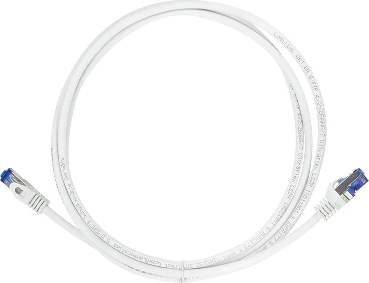 Kabulli Patchcord LogiLink, kat6a, 0.25m, bardhë