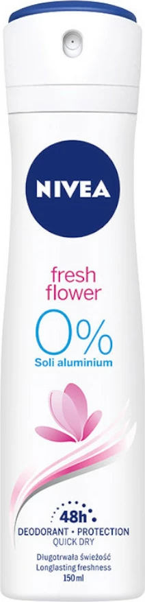 Spray deodorant Nivea Fresh Flower për femra, 150ml
