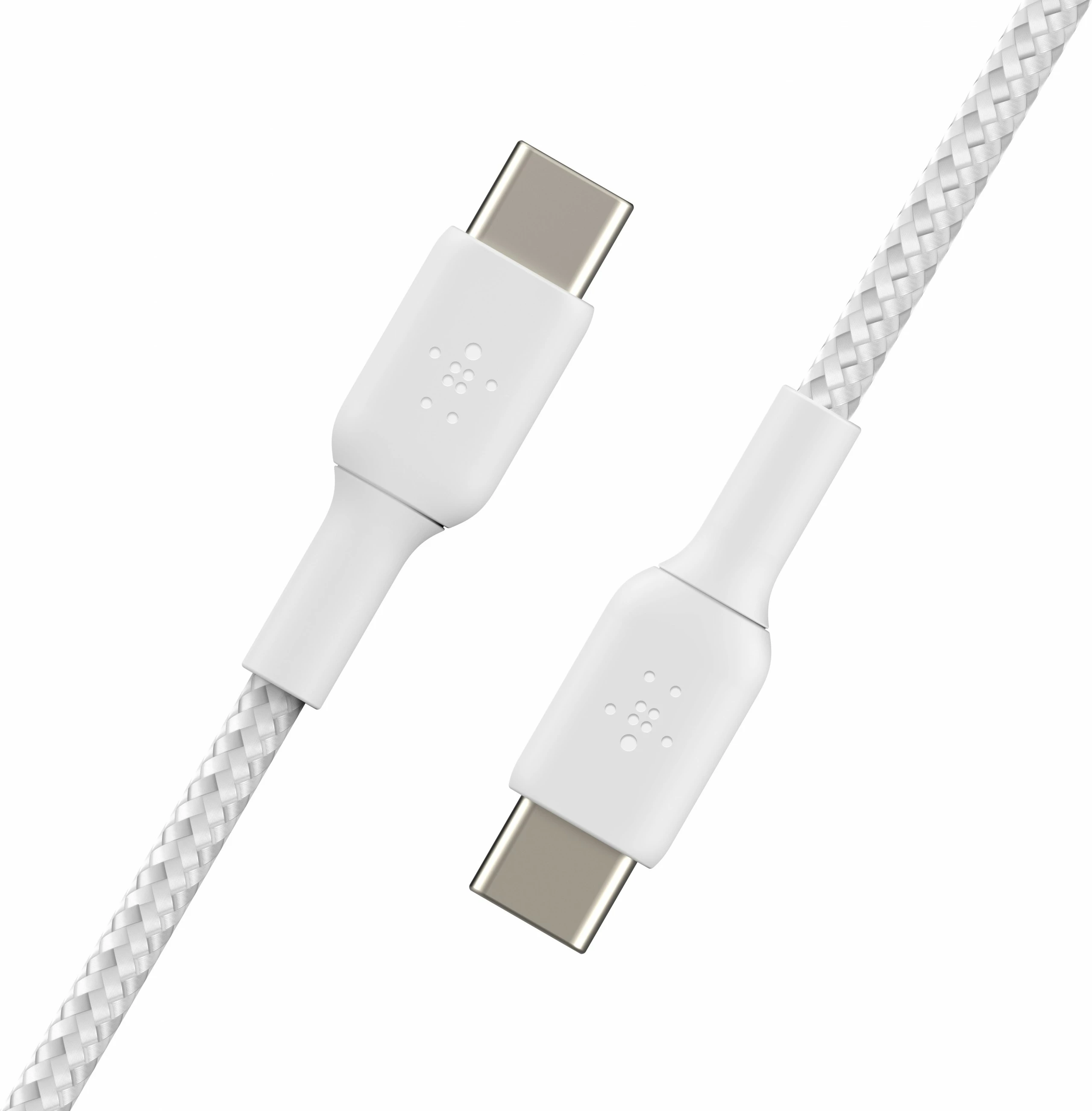 Kabllo USB-C Belkin CAB004BT1MWH2PK, 1 m, e bardhë