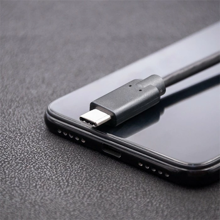 Kabllo USB Type-C Qoltec 52353, 3m, e zezë