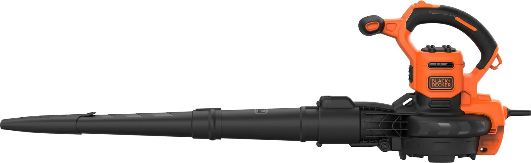 Fshesë me vakum dhe fryrës gjethe BLACK+DECKER BEBLV301-QS, 3000 W, portokalli