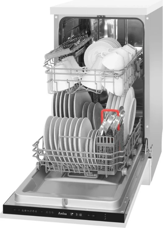 Enëlarëse e integrume Amica DIM42E6qD, 10 sete, e bardhë