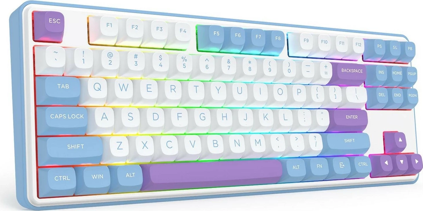 Tastierë Redragon K707WBP-RGB-PRO StarBlade, RGB, mekanike, e bardhë