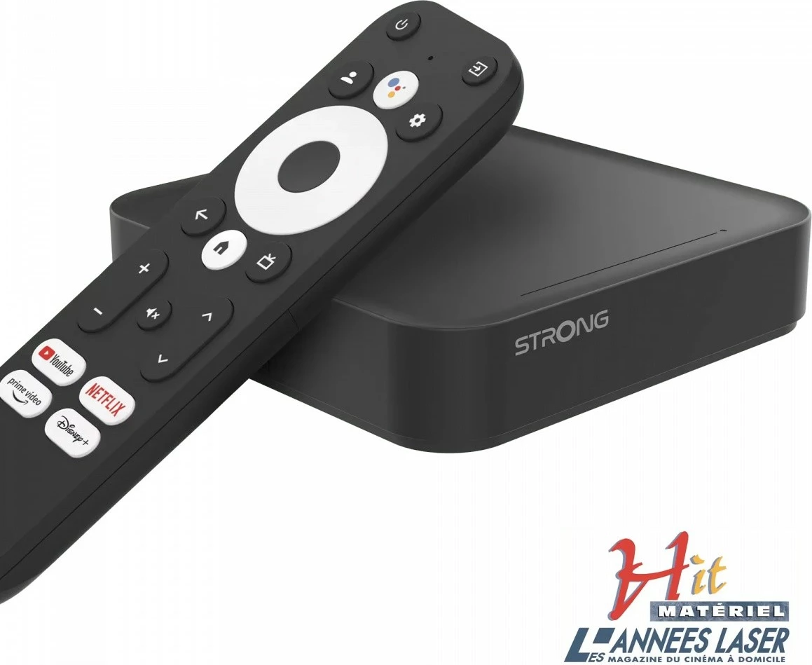 Google TV Box TechniSat Strong Leap S3, 4K Ultra HD, Android 11, i zi