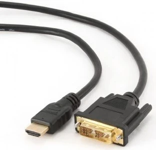 Kabllo HDMI/DVI Gembird 1.8m, e zezë