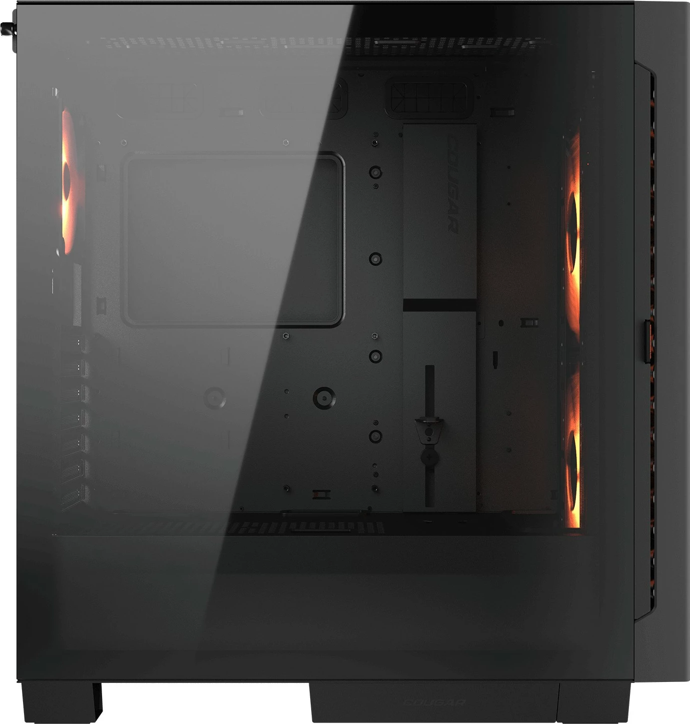 Kasë Cougar Airface ECO midi, ARGB, e zezë