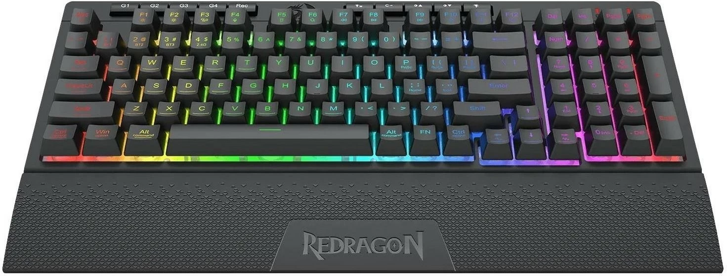 Tastierë Redragon K515-RGB SHIVA 98, RGB, e zezë