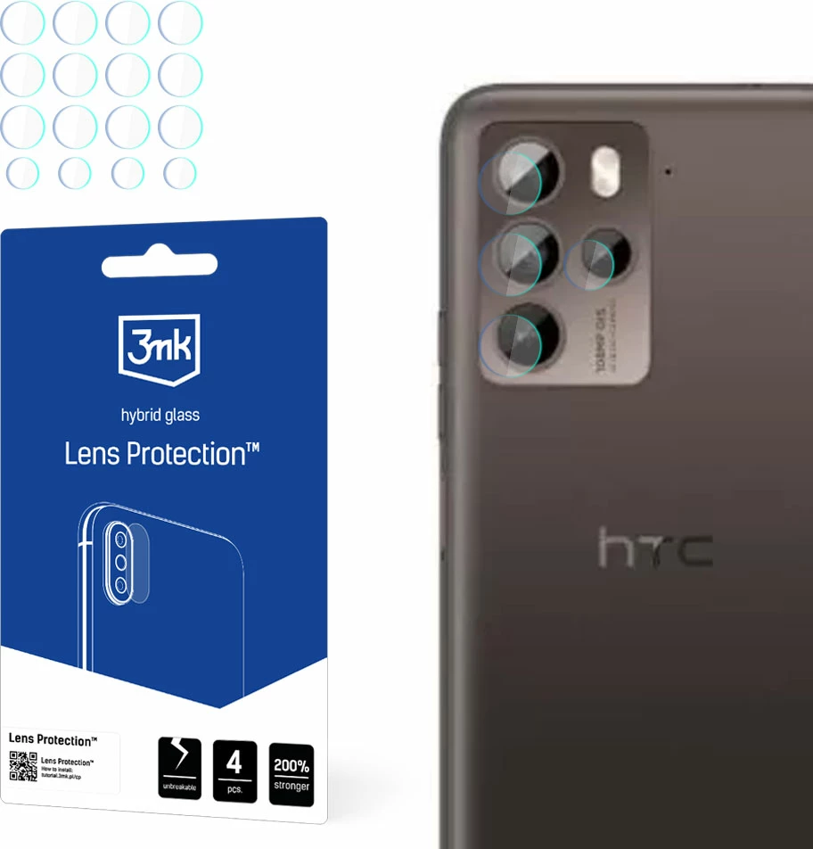 Mbrojtës lentash 3mk Protection për HTC U23 Pro, Transparent