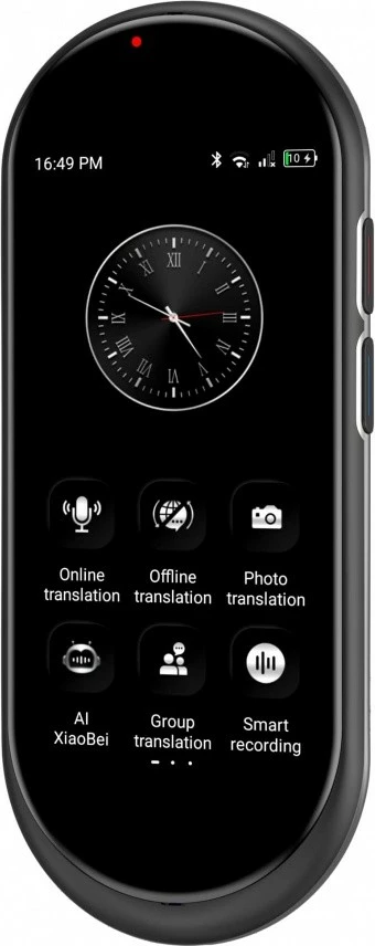 Përkthyes elektronik Maxcom mTalk MT100 4G, 1500 mAh, i zi