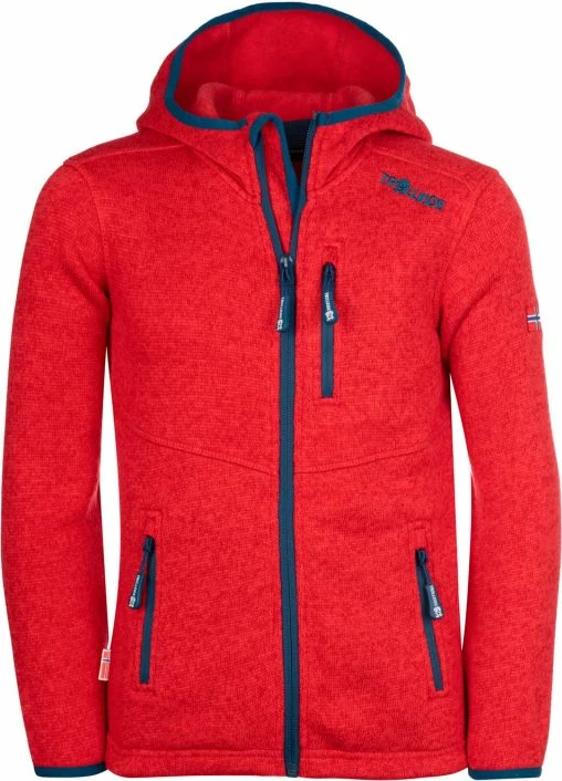 Jakne për fëmijë TrollKids, të kuqe