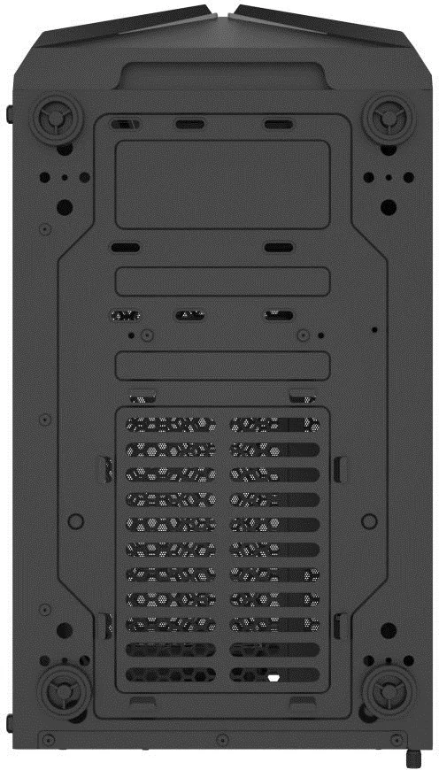 Kasë kompjuterike Krux Astral, e zezë 