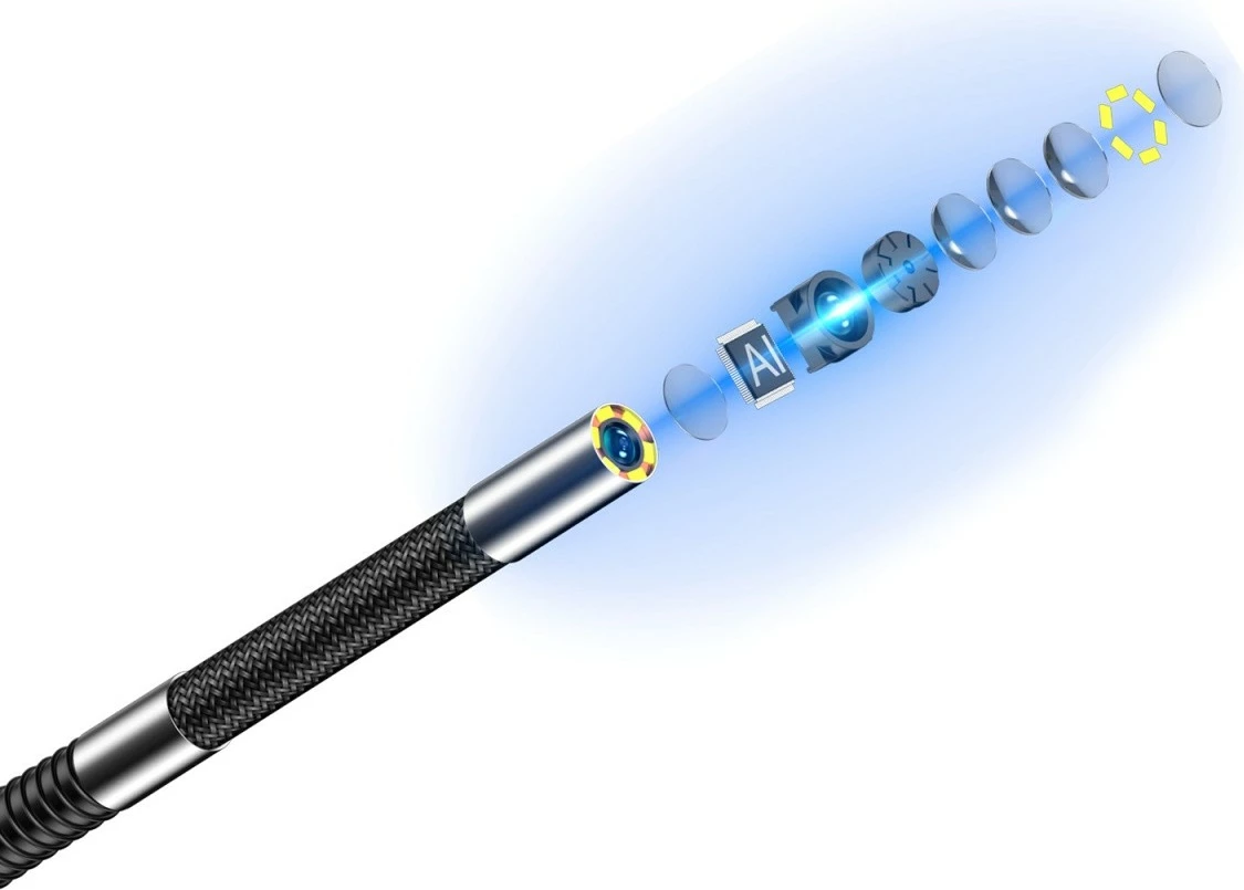 Kamerë endoskopike Ulefone EC03, me kabllo 1m, IP67, e zezë