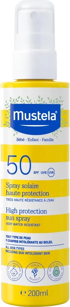 Spray për diell Mustela SPF50, 200ml