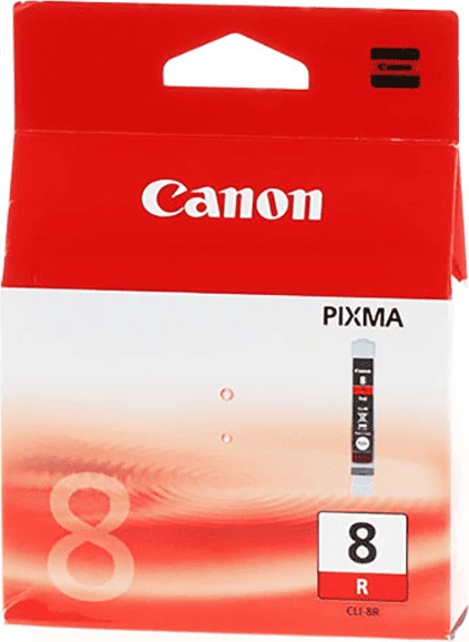 Fishek boje, Canon, CLI-8R / 0626B001, 13 ml, i kuq