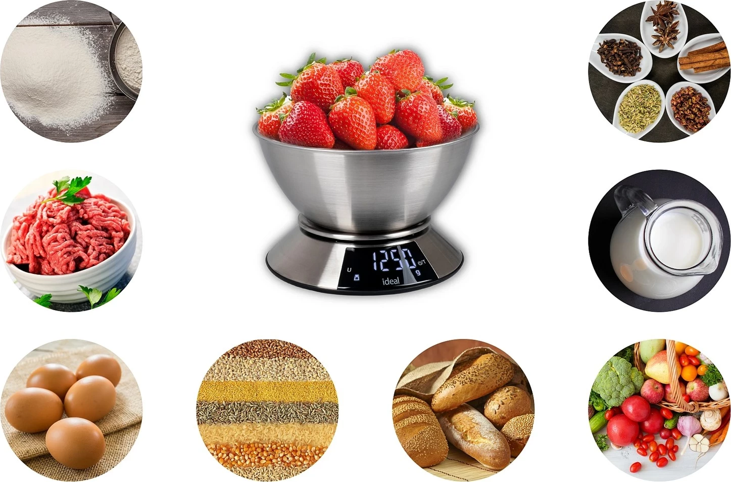 Peshore kuzhine elektronike ELDOM IK3701, 5 kg, E zeze