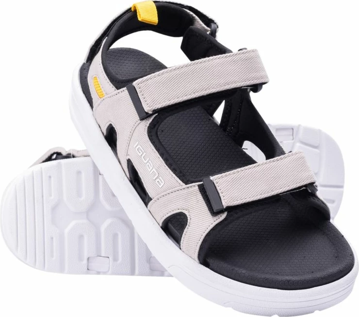 Këpucë të hapura për meshkuj Iguana, bezhë