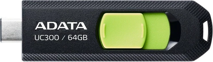 Pendrive Adata UC300, 64GB, USB Type-C 3.2 Gen1, e zezë