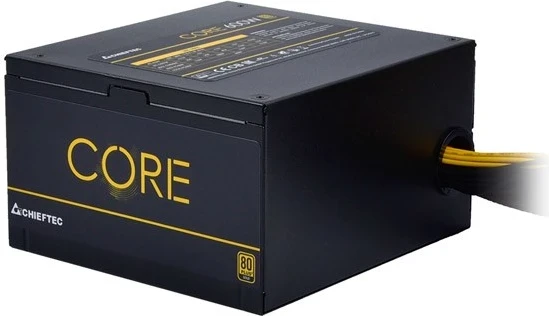 Njësia e furnizimit me energji Chieftec Core BBS-600S, 600 W, PS/2, e zezë