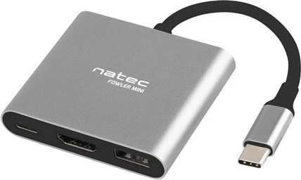 Stacioni i Dokimit Natec Fowler mini, me konektorë HDMI dhe USB