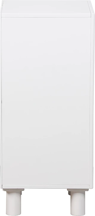 Raft nate Emersi MDF ngjyrë bardhë 40x32x70cm