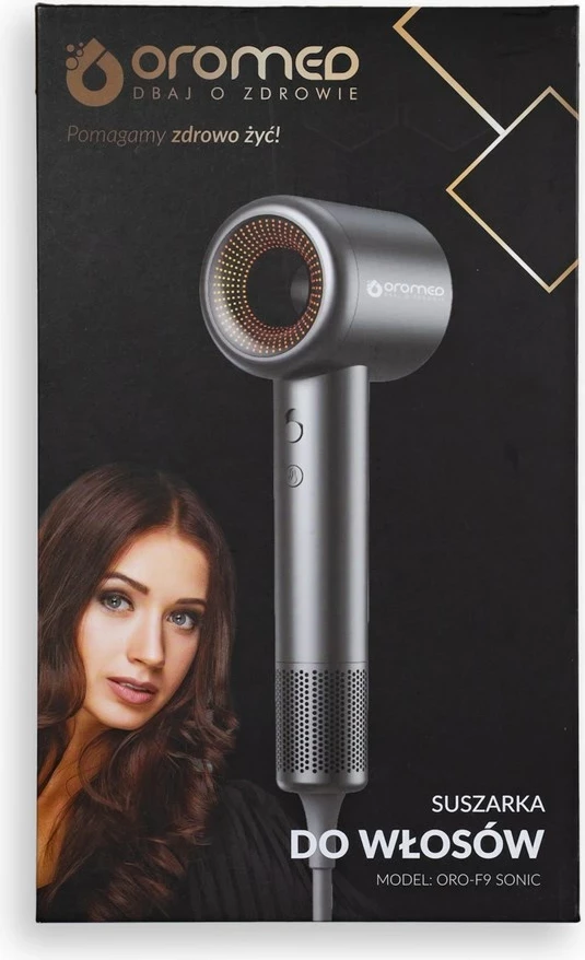 Tharëse flokësh Oromed ORO-F9 SONIC, 1600 W, Gri