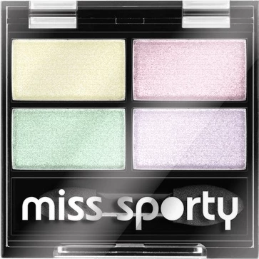 Paletë për sy Miss Sporty Studio Colour Quattro Eye Shadow 416 Unicorn Swag për femra, 1 copë