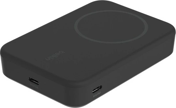 Power bank wireless Belkin BoostCharge Pro, 15 W, e zezë
