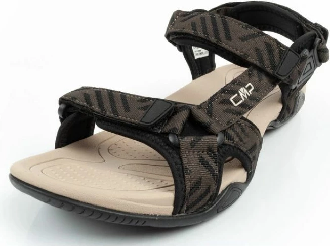 Sandale për meshkuj CMP, të zeza me khaki