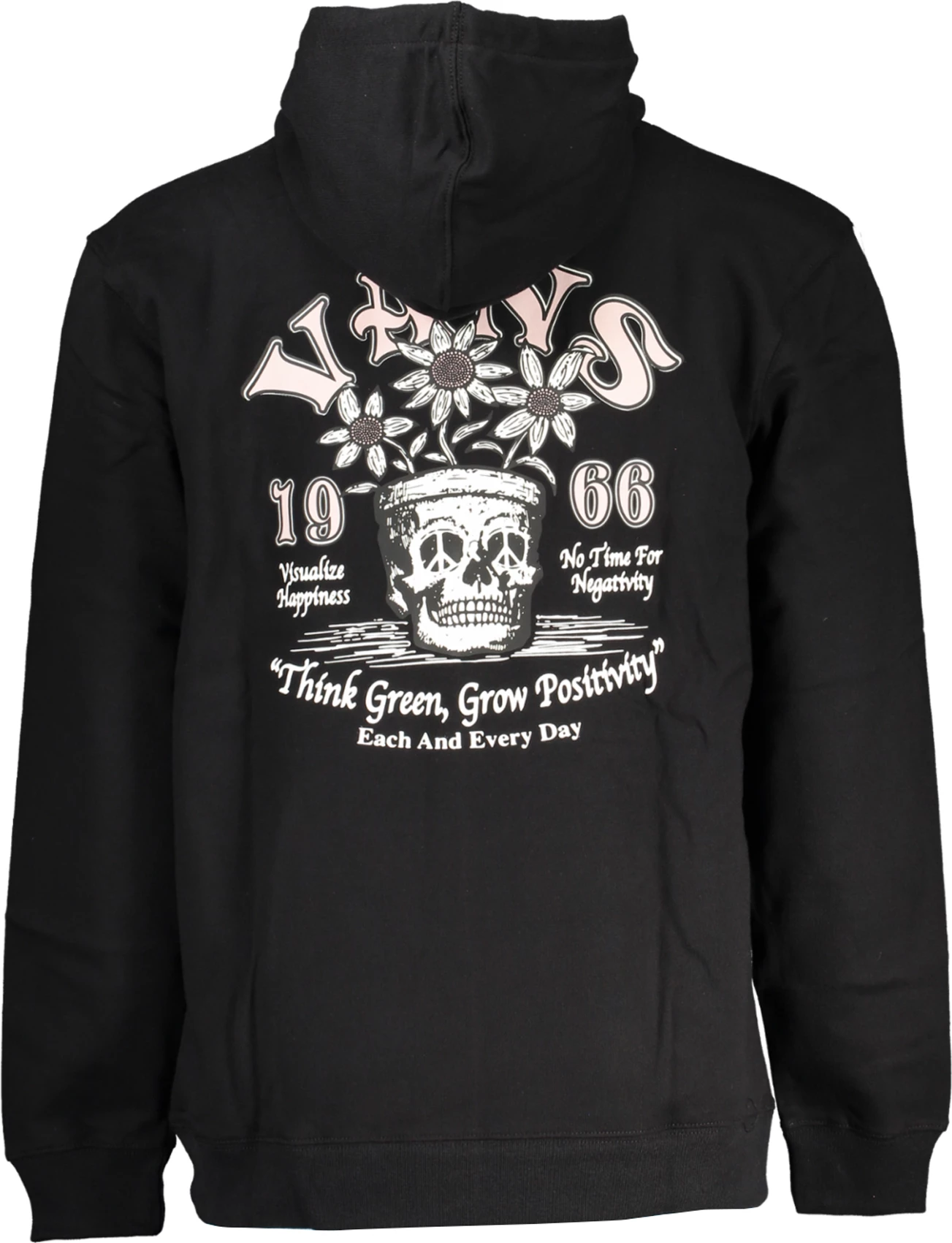 Duks me kapuç për meshkuj VANS, i zi