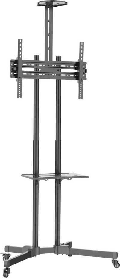 Qëndrim mobil për TV Techly 364477, për 37-70 inç, 2 rafte, i zi