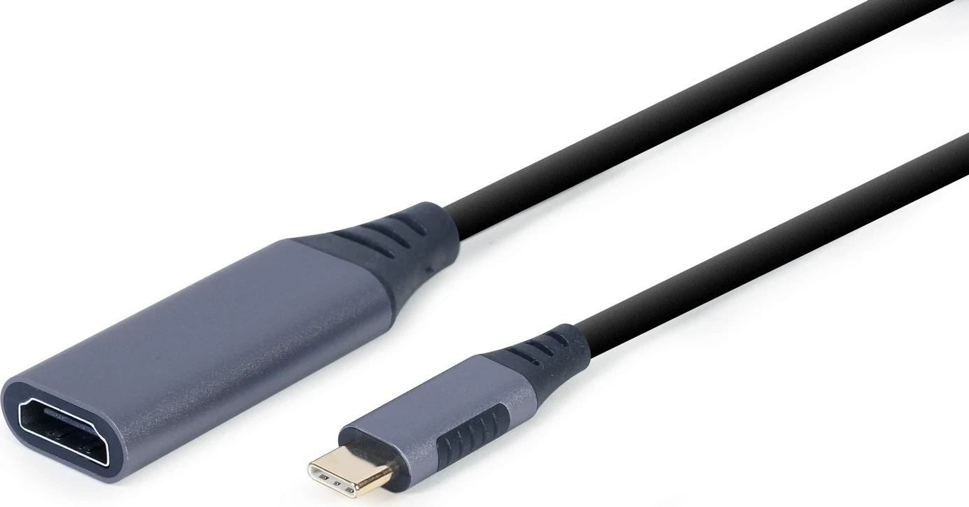 Adapter Gembird USB Type-C në HDMI, gri